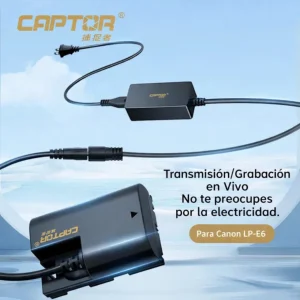 Bateria Continua para Camara CAPTOR EL14A