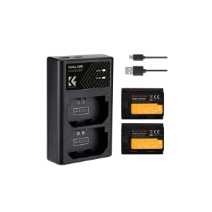 Kit de 2 Baterias NP-FZ100+CARGADOR DUAL K&F CONCEPT KF28.0016