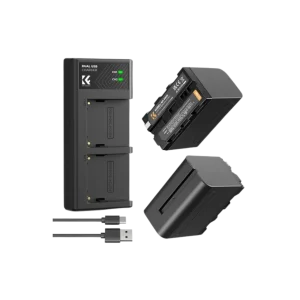 Kit de Baterias NP-F970+CARGADOR DUAL K&F CONCEPT KF28.0047
