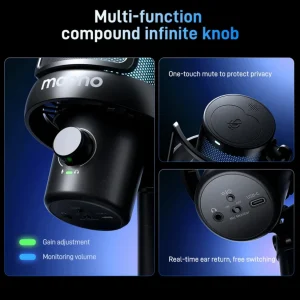 Microfono MAONO DM40PRO S Black