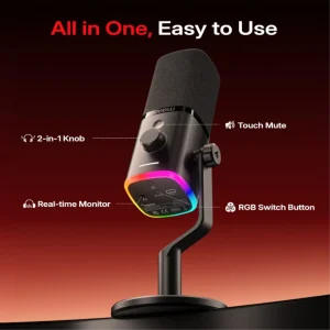 Microfono MAONO PD100WT Black