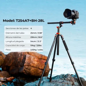 Tripode K&F CONCEPT KF09.084V2